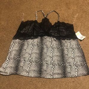 Rene Rofe Lingerie Top NWT